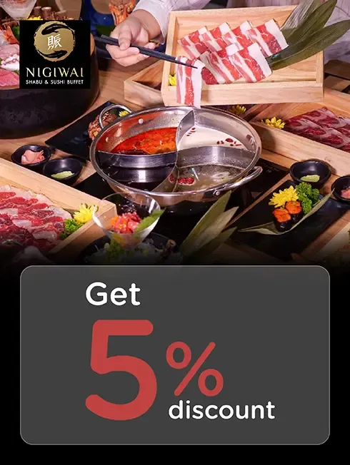 Nigiwai Shabu & Sushi Buffet Saimai